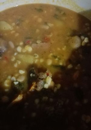 Una foto de Locro fácil