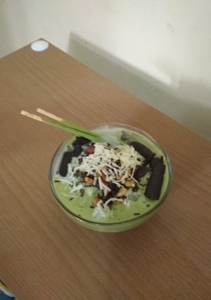 Foto resep Es kepal Greentea