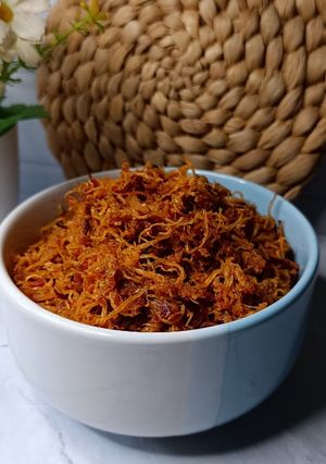 Foto resep Abon ayam pedas homemade