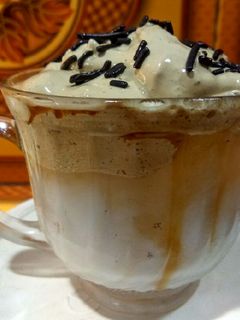 Foto resep Dalgona Coffee yang lagi viral