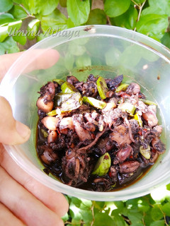 Foto resep Sambal Pete baby cumi hitam