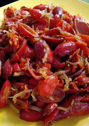 Foto resep Balado kulit melinjo teri