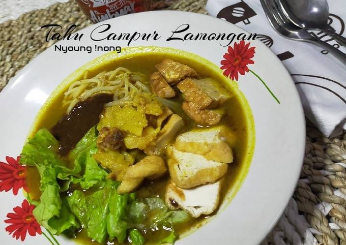 Resep Tahu Campur Lamongan Oleh Ika Mahendra Moenif Cookpad