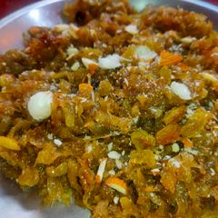 A picture of Lauki Ka Halwa.