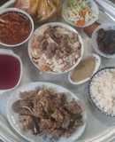 فتة لحم 🥩 (سليقة) مع الأرز 🍛
