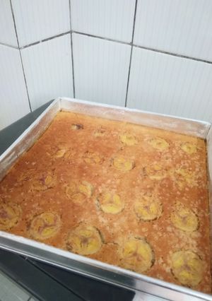 Foto resep Banana oatmeal cake takaran sendok tanpa emulsifier