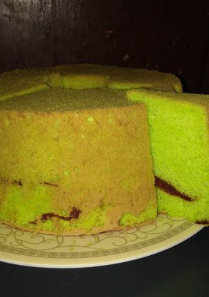 Foto resep Chiffon Pandan Coklat (#pr_anekachiffon)