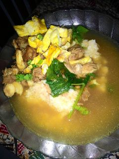 Foto resep Bubur Ayam Oatmeal