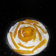 A picture of Mango pudding.