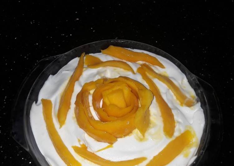 Mango pudding