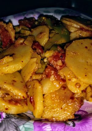 A picture of Alu ki katliyan.