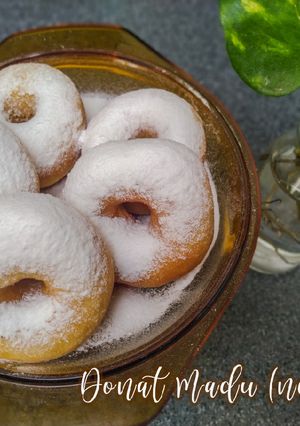 Foto resep Donat Madu (no mixer)