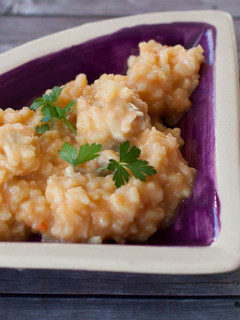 Una foto de Arroz caldoso de rapeen Thermomix