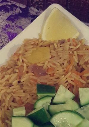 صورة لوصفة أرز بالخضار سريع ولذيذ
