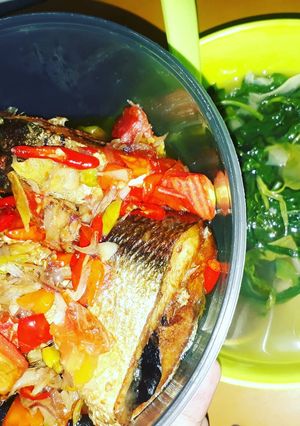 Foto resep Bandeng goreng bumbu jahe pedas segarr😘
