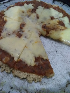Una foto de Pizza de avena