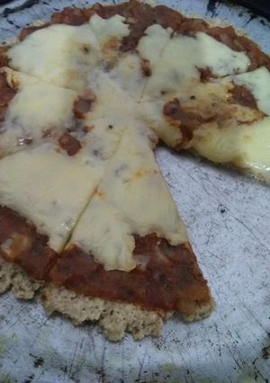 Una foto de Pizza de avena