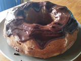 Budín de banana vegano
