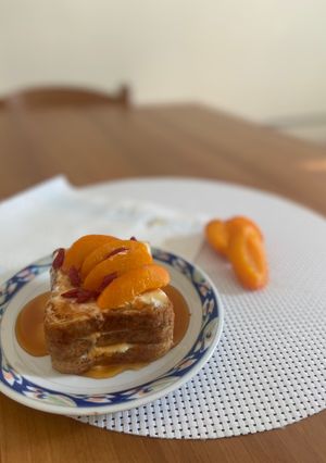 Foto di “Tiramisù” fake all’albicocca