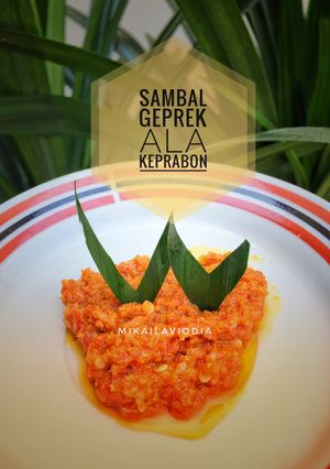 Foto resep Sambal Geprek ala Keprabon