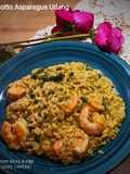 Risotto Asparagus Udang