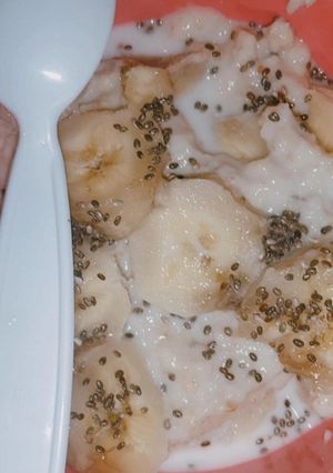 Foto resep Bubur Oatmeal Banana - MPASI 9+