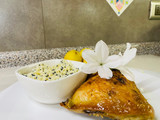 Pollo al limón con ajo chilote