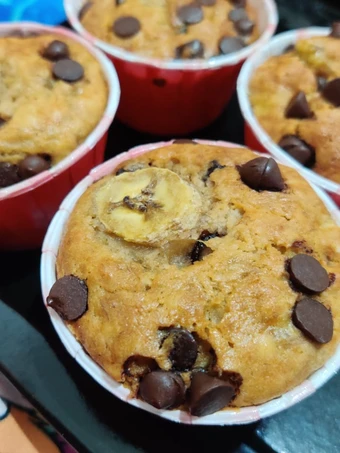Langkah Mudah untuk Membuat Resep  Muffin pisang yang Sempurna, Lezat