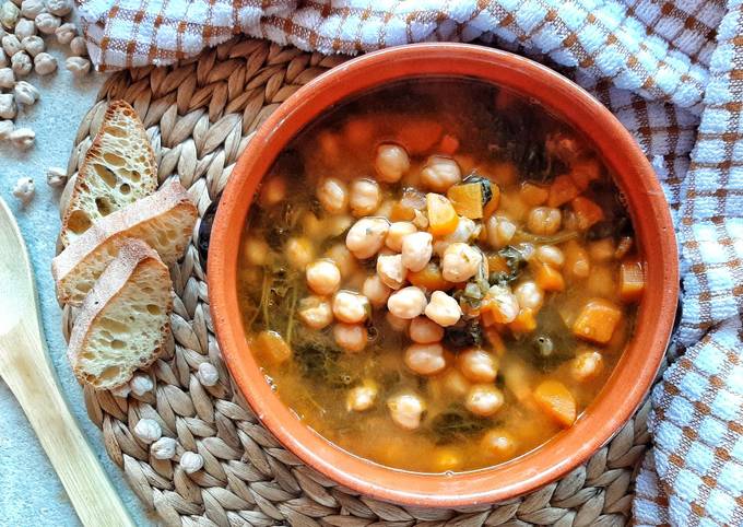 Ricetta di Veloce Zuppa di Ceci