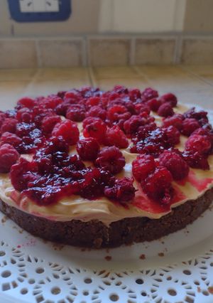 Una foto de Falso Cheesecake