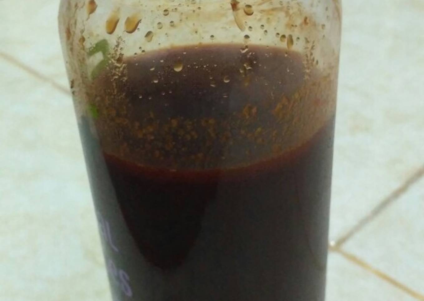 17. Kuah cuko pempek enak banget simpel