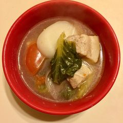 A picture of Sinigang na Liempo (Filipino dish).