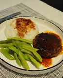 Hamburg Steak (Thịt bít tết bò băm kiểu Nhật)
