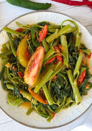 Foto resep Cah Kangkung Belacan
