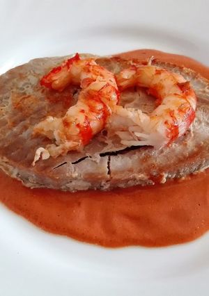 Foto principal de Atún en salsa de gambón