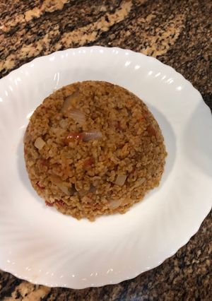 صورة لوصفة برغل ببندورة