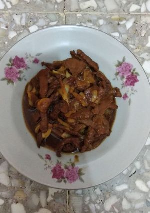 Foto resep Beef teriyaki (beef yakiniku ala2)