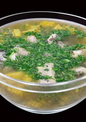 Hình của món SP.0126 - Canh Bí Ngô Nấu Cá Lóc.