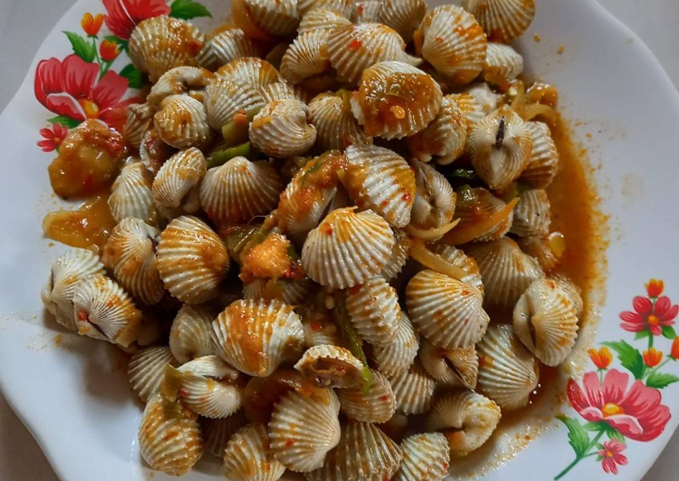 Kerang Saus Tiram Pedas