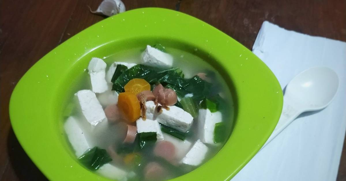 Resep Sop Tahu Oleh Anggunvila Cookpad