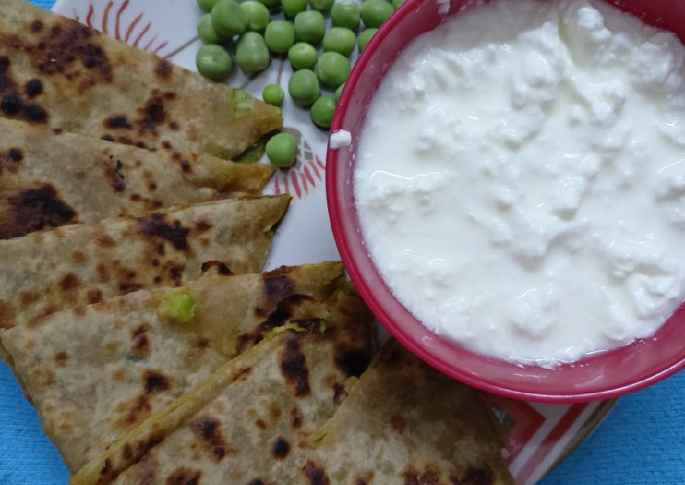 Aloo matar Paratha