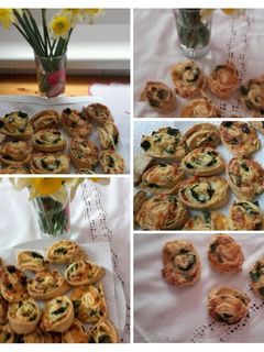 Medvehagymás csupa sajtos csiga🍸🐌 recept fotója