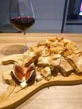 Focaccia sarda al carasau🍷