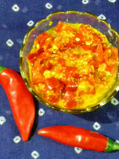 ચટાકેદાર લાલ મરચા(Red chilli pickle recipe in Gujarati) રેસીપી મુખ્ય ફોટો