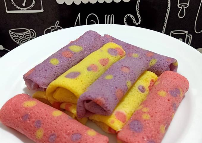 Recipe: Yummy Dadar gulung polkadot