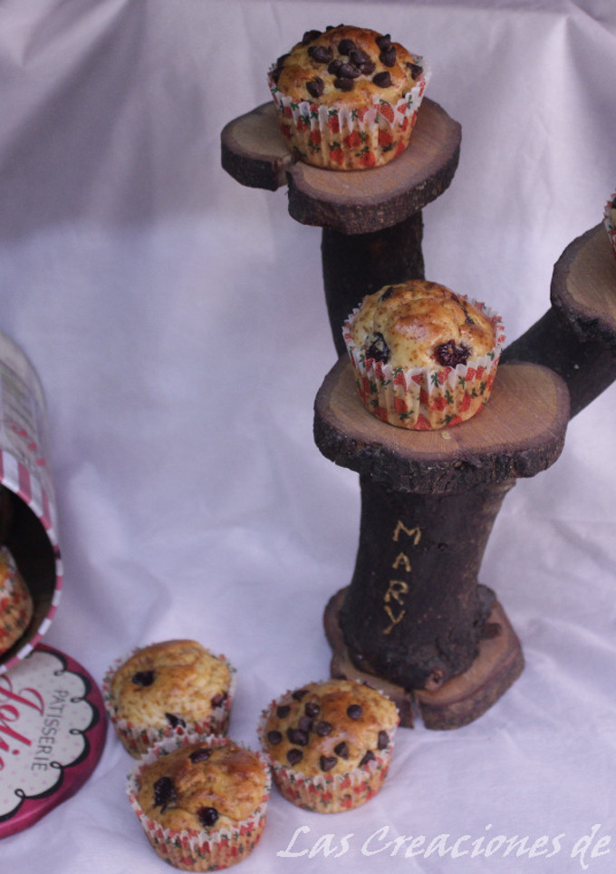 Una foto de Muffins de frambuesa sin azúcar