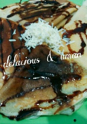 Foto resep Leker Crepes delacious