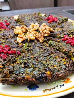 عکسی از دستور کوکو سبزی