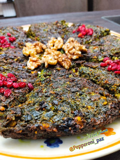 عکسی از دستور کوکو سبزی