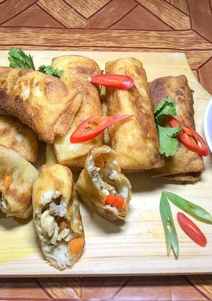Foto resep Lumpia isi rebung